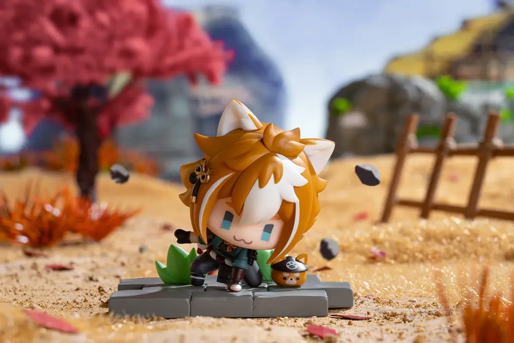 Genshin Impact Battle Scene Collection Mini Figures Inazuma Edition 6 cm - 1 unidade
